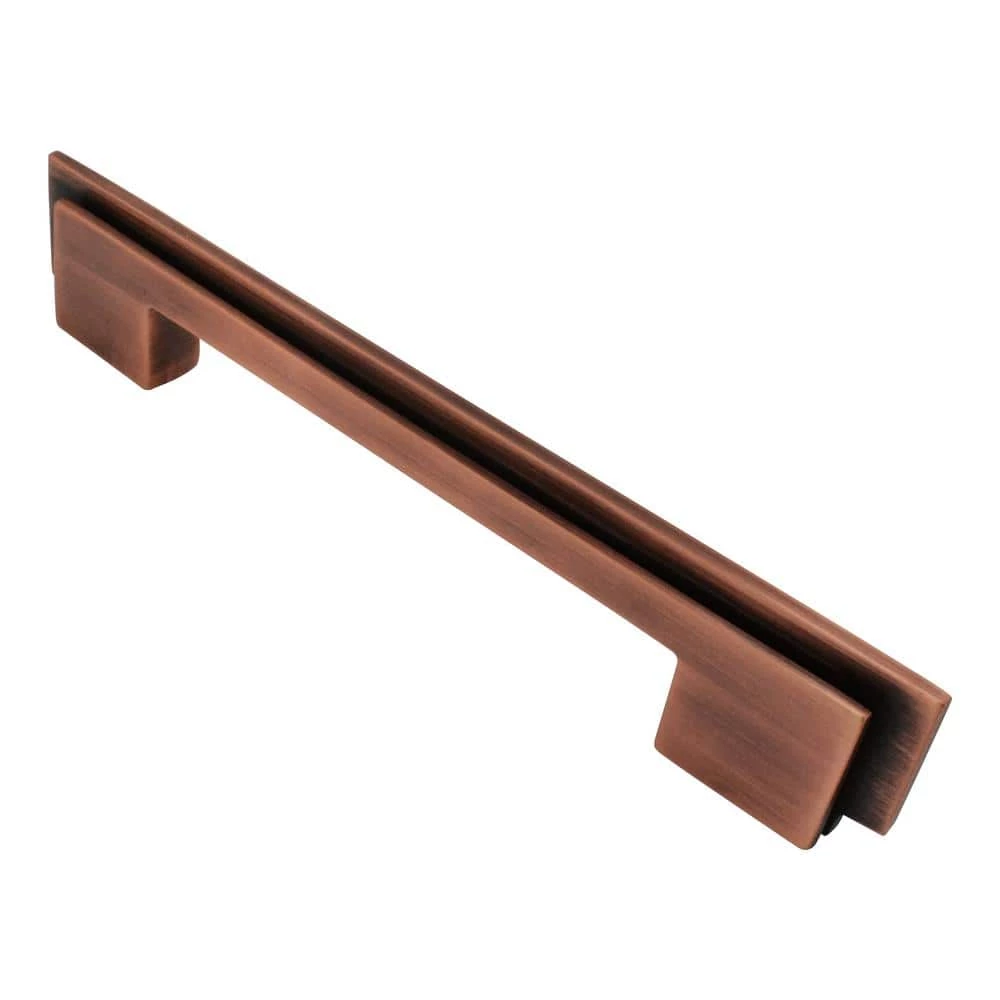 Architectural Mailboxes Kaufmann 5 in. Antique Copper Cabinet Pull 3 Architectural Mailboxes Kaufmann 5 in. Antique Copper Cabinet Pull