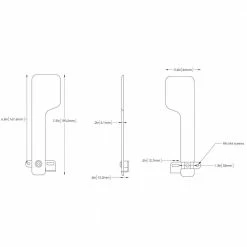 Architectural Mailboxes Replacement Flag Kit -GlideRite Sales Store architectural mailboxes mailbox accessories 5285r 10 d4 1000