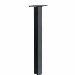Architectural Mailboxes 46-1/2 in. Standard In-Ground Post in Black