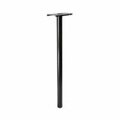 Architectural Mailboxes Pacifica In-Ground Steel Mailbox Post Black