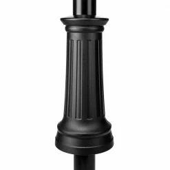 Architectural Mailboxes Elevado In-Ground Decorative Post in Black -GlideRite Sales Store architectural mailboxes mailbox posts stands 7517b 10 1d 1000