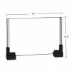 Azar Displays 11 in. W x 8.5 in. H 2-Sided Acrylic Sign Holder with Magnetic Boots (Pack of 2) 1 Azar Displays 11 in. W x 8.5 in. H 2-Sided Acrylic Sign Holder with Magnetic Boots (Pack of 2) -GlideRite Sales Store azar displays address plaques 109904 64 1000