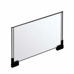 Azar Displays 17 in. W x 11 in. H 2-Sided Acrylic Sign Holder with Magnetic Boots (Pack of 2)