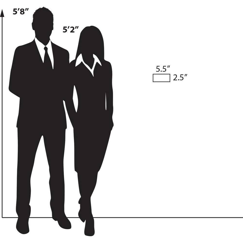 Azar Displays 5.5 in. x 2.5 in. Acrylic Clear Wall U Frame with Adhesive Tape (10-Pack) 7 Azar Displays 5.5 in. x 2.5 in. Acrylic Clear Wall U Frame with Adhesive Tape (10-Pack) - Image 5