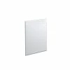 Azar Displays 4 in. W x 6 in. H Wall U-Frame with Holes (10-Pack)