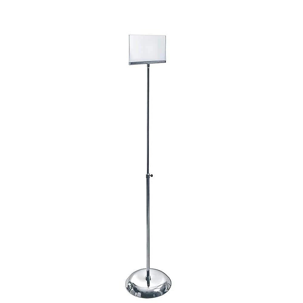 Azar Displays 7 in. W x 5.5 in. Acrylic Sign Holder with Metal Pedestal Stand 3 Azar Displays 7 in. W x 5.5 in. Acrylic Sign Holder with Metal Pedestal Stand