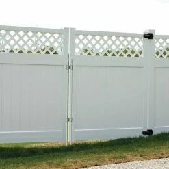 Barrette Outdoor Living 48.75 in. Steel White Heavy-Duty Drop Rod -GlideRite Sales Store barrette outdoor living fence gate accessories 73025500 31 1000