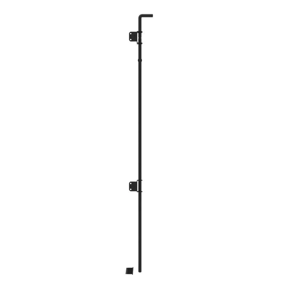 Barrette Outdoor Living 48.75 in. Black Stainless Steel Heavy-Duty Drop Rod 4 Barrette Outdoor Living 48.75 in. Black Stainless Steel Heavy-Duty Drop Rod - Image 2