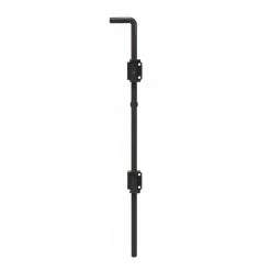 Barrette Outdoor Living 24.75 in. Steel Pewter Heavy-Duty Drop Rod