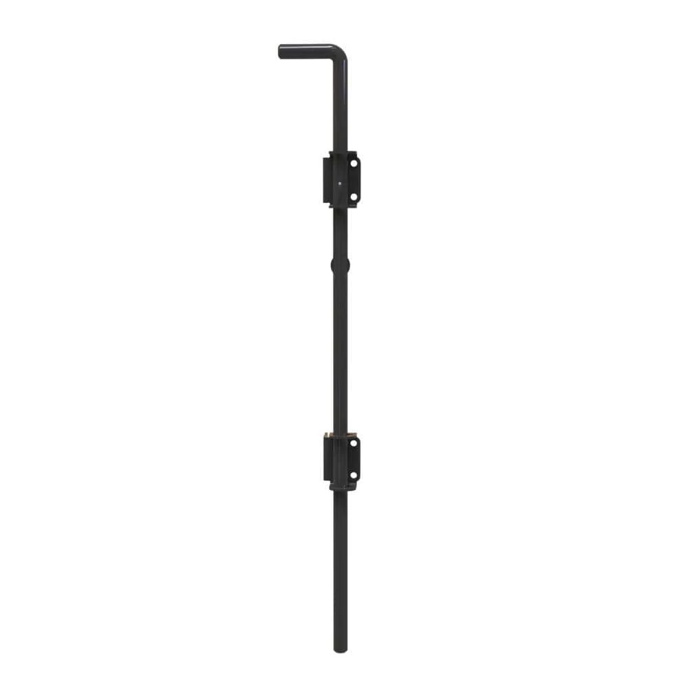 Barrette Outdoor Living 24.75 in. Steel Pewter Heavy-Duty Drop Rod 3 Barrette Outdoor Living 24.75 in. Steel Pewter Heavy-Duty Drop Rod