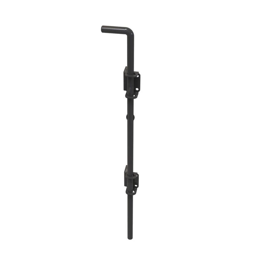 Barrette Outdoor Living 24.75 in. Steel Pewter Heavy-Duty Drop Rod 4 Barrette Outdoor Living 24.75 in. Steel Pewter Heavy-Duty Drop Rod - Image 2