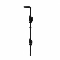 Barrette Outdoor Living 24.75 in. Steel Matte Black Heavy-Duty Drop Rod