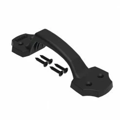 Barrette Outdoor Living 7.875 in. Black Gate Handle -GlideRite Sales Store barrette outdoor living fence gate handles 73014320 4f 1000