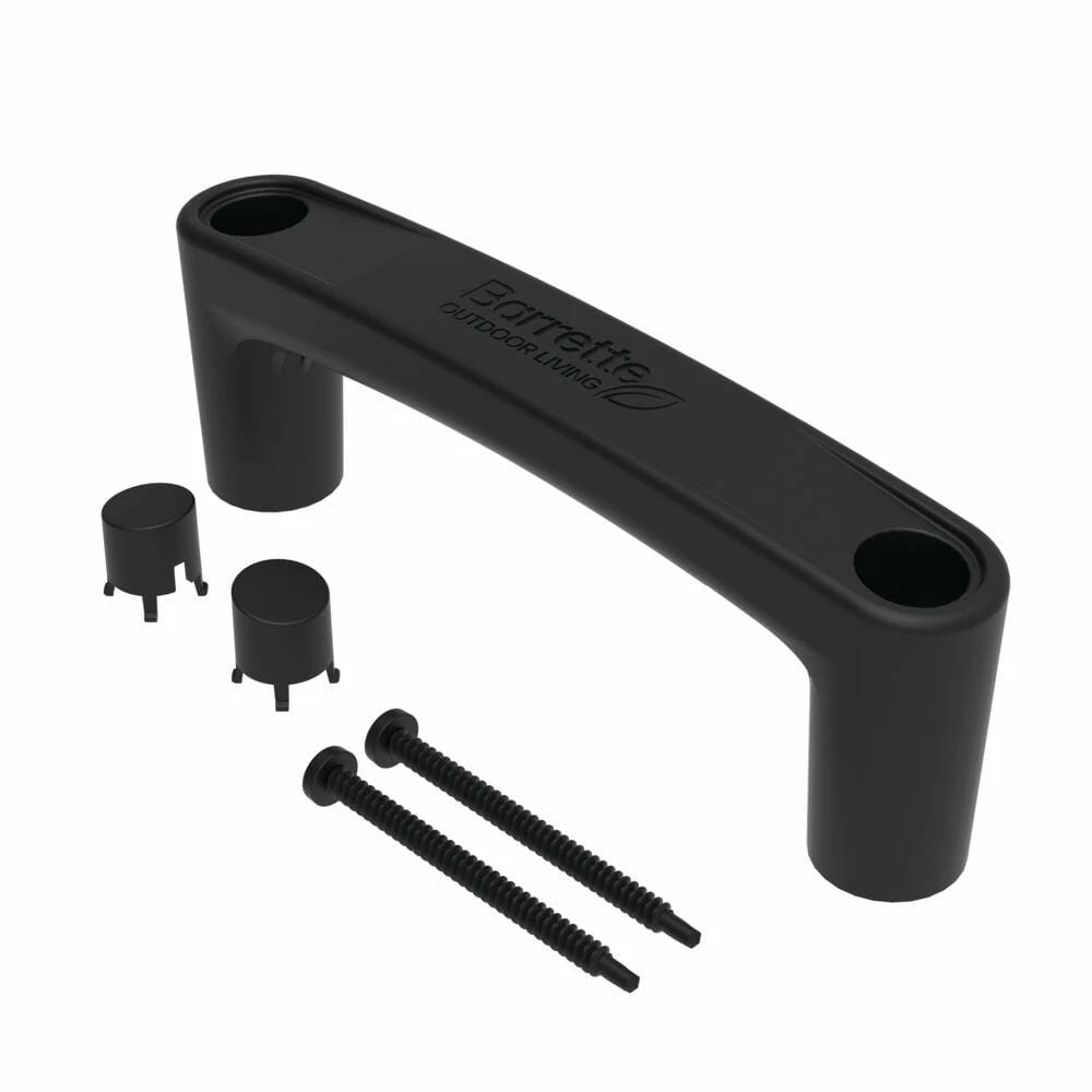 Barrette Outdoor Living Black Gate Handle EZ Grip 5 Barrette Outdoor Living Black Gate Handle EZ Grip - Image 3