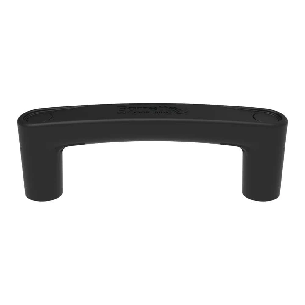 Barrette Outdoor Living Black Gate Handle EZ Grip 3 Barrette Outdoor Living Black Gate Handle EZ Grip
