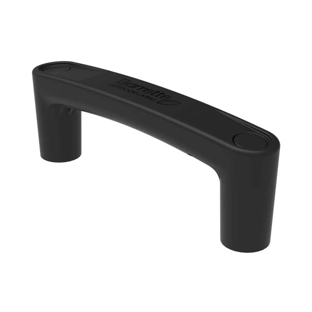 Barrette Outdoor Living Black Gate Handle EZ Grip 4 Barrette Outdoor Living Black Gate Handle EZ Grip - Image 2