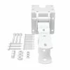 Barrette Outdoor Living 11.62 in. x 3.25 in. White No Rust Gate Hinge -GlideRite Sales Store barrette outdoor living fence gate hinges 73002181 64 1000