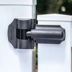 Barrette Outdoor Living 8.937 in. x 5 in. Heavy Duty Contemporary Stainless Steel Gate Hinge (2-Pack) -GlideRite Sales Store barrette outdoor living fence gate hinges 73014250 1f 1000