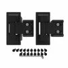 Barrette Outdoor Living 3.875 in. x 4.812 in. Stainless Light Duty Gate Hinge (2-Pack) 2 Barrette Outdoor Living 3.875 in. x 4.812 in. Stainless Light Duty Gate Hinge (2-Pack) -GlideRite Sales Store barrette outdoor living fence gate hinges 73014252 64 1000