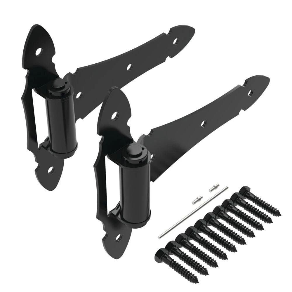 Barrette Outdoor Living 8 in. Heavy-Duty Ornamental T-Hinge (2-Pack) 5 Barrette Outdoor Living 8 in. Heavy-Duty Ornamental T-Hinge (2-Pack) - Image 3