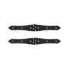 Barrette Outdoor Living 8 in. Standard Double Strap Hinge -GlideRite Sales Store barrette outdoor living fence gate hinges 73014545 64 1000