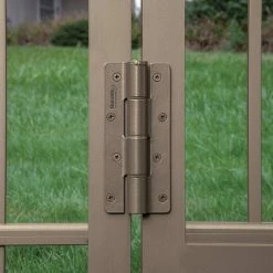 Barrette Outdoor Living 3.125 in. x 7.187 in. Aluminum Light Bronze Heavy-Duty Butterfly Hinge (2-Pack) 9 Barrette Outdoor Living 3.125 in. x 7.187 in. Aluminum Light Bronze Heavy-Duty Butterfly Hinge (2-Pack) -GlideRite Sales Store barrette outdoor living fence gate hinges 73024457 31 1000