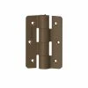 Barrette Outdoor Living 3.125 in. x 4.875 in. Aluminum Light Bronze Standard Butterfly Hinge (2-Pack)