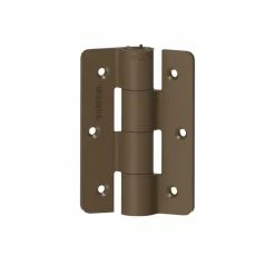 Barrette Outdoor Living 3.125 in. x 4.875 in. Aluminum Light Bronze Standard Butterfly Hinge (2-Pack)