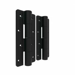 Barrette Outdoor Living 3.125 in. x 7.187 in. Aluminum Black Heavy-Duty Butterfly Hinge (2-Pack) -GlideRite Sales Store barrette outdoor living fence gate hinges 73025668 c3 1000