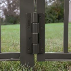 Barrette Outdoor Living 3.125 in. x 7.187 in. Aluminum Pewter Heavy-Duty Butterfly Hinge (2-Pack) 11 Barrette Outdoor Living 3.125 in. x 7.187 in. Aluminum Pewter Heavy-Duty Butterfly Hinge (2-Pack) -GlideRite Sales Store barrette outdoor living fence gate hinges 73025669 31 1000