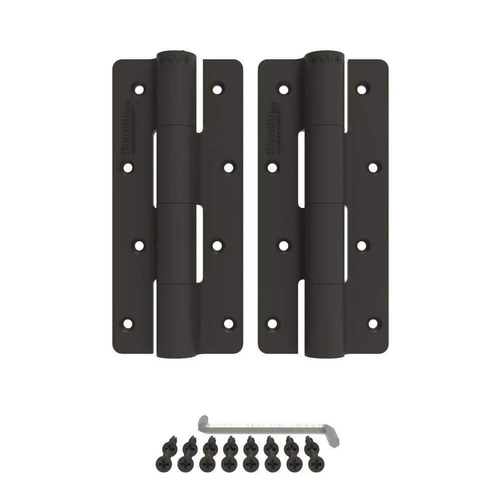 Barrette Outdoor Living 3.125 in. x 7.187 in. Aluminum Pewter Heavy-Duty Butterfly Hinge (2-Pack) 3 Barrette Outdoor Living 3.125 in. x 7.187 in. Aluminum Pewter Heavy-Duty Butterfly Hinge (2-Pack)