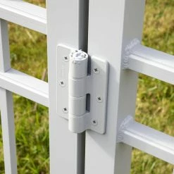Barrette Outdoor Living 3.125 in. x 4.875 in. Aluminum White Standard Butterfly Hinge (2-Pack) 9 Barrette Outdoor Living 3.125 in. x 4.875 in. Aluminum White Standard Butterfly Hinge (2-Pack) -GlideRite Sales Store barrette outdoor living fence gate hinges 73025673 31 1000
