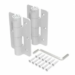 Barrette Outdoor Living 3.125 in. x 4.875 in. Aluminum White Standard Butterfly Hinge (2-Pack) 8 Barrette Outdoor Living 3.125 in. x 4.875 in. Aluminum White Standard Butterfly Hinge (2-Pack) -GlideRite Sales Store barrette outdoor living fence gate hinges 73025673 c3 1000