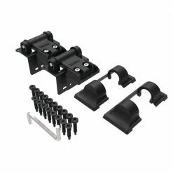 Barrette Outdoor Living 3.875 in. x 4.812 in. Steel Black Standard Wrap Hinge (2-Pack) -GlideRite Sales Store barrette outdoor living fence gate hinges 73028117 4f 1000