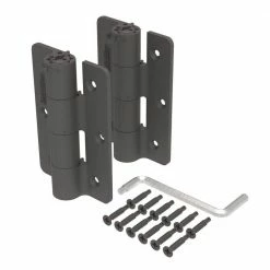 Barrette Outdoor Living 3.125 in. x 4.875 in. Matte Bronze Aluminum Standard Butterfly Hinge -GlideRite Sales Store barrette outdoor living fence gate hinges 73043985 4f 1000