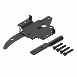 Barrette Outdoor Living 10.75 in. x 5.5 in. Standard Post Latch -GlideRite Sales Store barrette outdoor living fence gate latches slide bolts 73014645 4f 1000