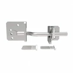 Barrette Outdoor Living 7.5 in. x 2.562 in. Heavy-Duty Zinc Floating Bar Gravity Latch