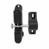 Barrette Outdoor Living 3.312 in. x 5.187 in. Black 1-Sided Gravity Latch -GlideRite Sales Store barrette outdoor living fence gate latches slide bolts 73024419 64 1000