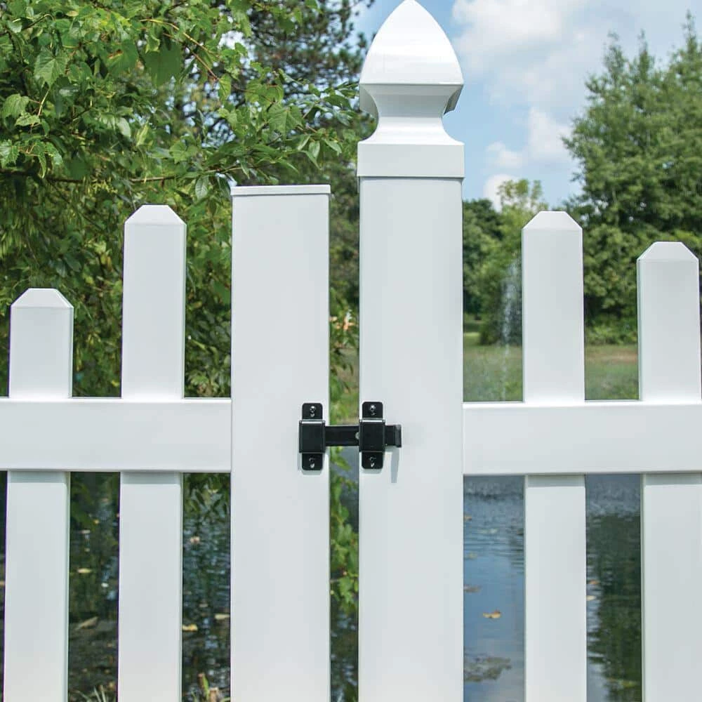 Barrette Outdoor Living 4.812 in. x 3.125 in. Stainless Steel Slide Bar Latch 4 Barrette Outdoor Living 4.812 in. x 3.125 in. Stainless Steel Slide Bar Latch - Image 2