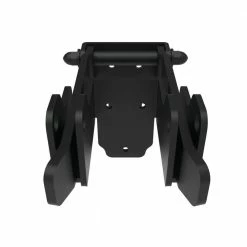 Barrette Outdoor Living 7.5 in. x 4.687 in. Steel Black Standard Y Latch