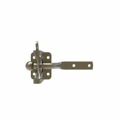 Barrette Outdoor Living 4.562 in. x 2.312 in. Steel Light Bronze Gravity Latch