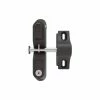 Barrette Outdoor Living 3.312 in. x 5.187 in. Nylon/Stainless Steel Bronze Locking Gravity Latch with 1-Sided Key Entry -GlideRite Sales Store barrette outdoor living fence gate latches slide bolts 73025498 64 1000