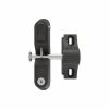 Barrette Outdoor Living 4.687 in. x 5.187 in. Nylon/Stainless Steel Bronze Locking Gravity Latch with 2-Sided Key Entry -GlideRite Sales Store barrette outdoor living fence gate latches slide bolts 73025502 64 1000