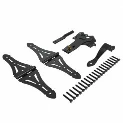 Barrette Outdoor Living Heavy-Duty Wood Gate Kit - Black 8 Barrette Outdoor Living Heavy-Duty Wood Gate Kit - Black -GlideRite Sales Store barrette outdoor living fence gate latches slide bolts 73044834 4f 1000