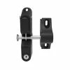 Barrette Outdoor Living 3.312 in. x 5.187 in. Black Nylon with Stainless Steel 1-Sided Key Locking Gravity Latch -GlideRite Sales Store barrette outdoor living fence gate latches slide bolts 73050184 64 1000