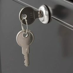 Architectural Mailboxes Oasis Black Post-Mount or Column-Mount Locking Drop Box -GlideRite Sales Store blacks architectural mailboxes parcel drop boxes 5103b 66 1000