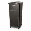 Architectural Mailboxes Elephantrunk Black, Extra Large, Aluminum, Locking, Parcel Drop -GlideRite Sales Store blacks architectural mailboxes parcel drop boxes 6900b 10 64 1000