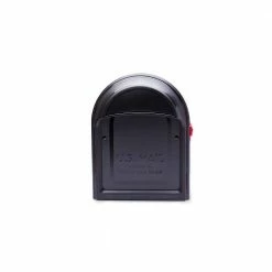 Architectural Mailboxes Barrington Black, Large, Steel, Post Mount Mailbox -GlideRite Sales Store blacks architectural mailboxes post mount mailboxes 7900 1b r 10 4f 1000
