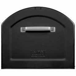 Architectural Mailboxes Centennial Black, Extra Large, Steel, Post Mount Mailbox with Premium Silver Handle and Flag -GlideRite Sales Store blacks architectural mailboxes post mount mailboxes 950020b 10 4f 1000