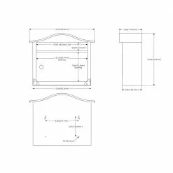 Architectural Mailboxes Saratoga Black, Medium, Steel, Locking Wall Mount Mailbox 28 Architectural Mailboxes Saratoga Black, Medium, Steel, Locking Wall Mount Mailbox -GlideRite Sales Store blacks architectural mailboxes wall mount mailboxes 2550b 10 d4 1000